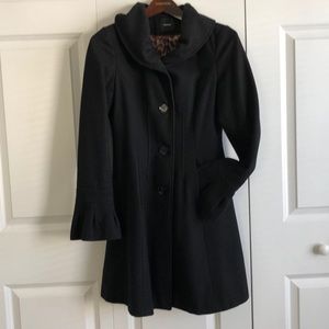 Express Black Peacoat